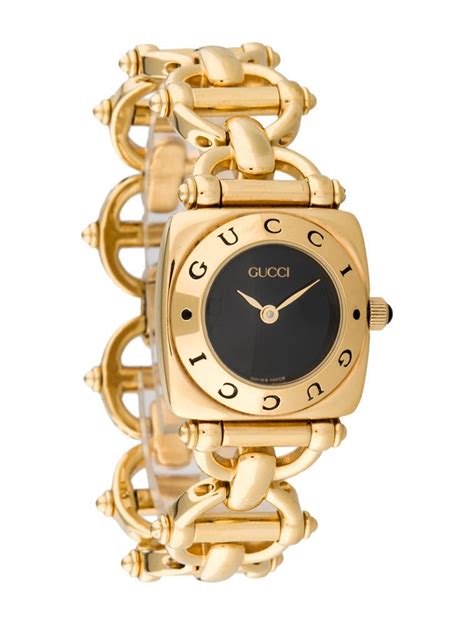 Gucci 6400L Horsebit Link Watch .